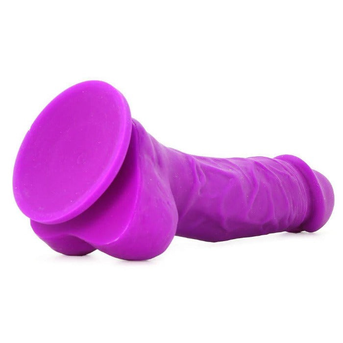 Colours Pleasures 5 inch Dildo -Purple