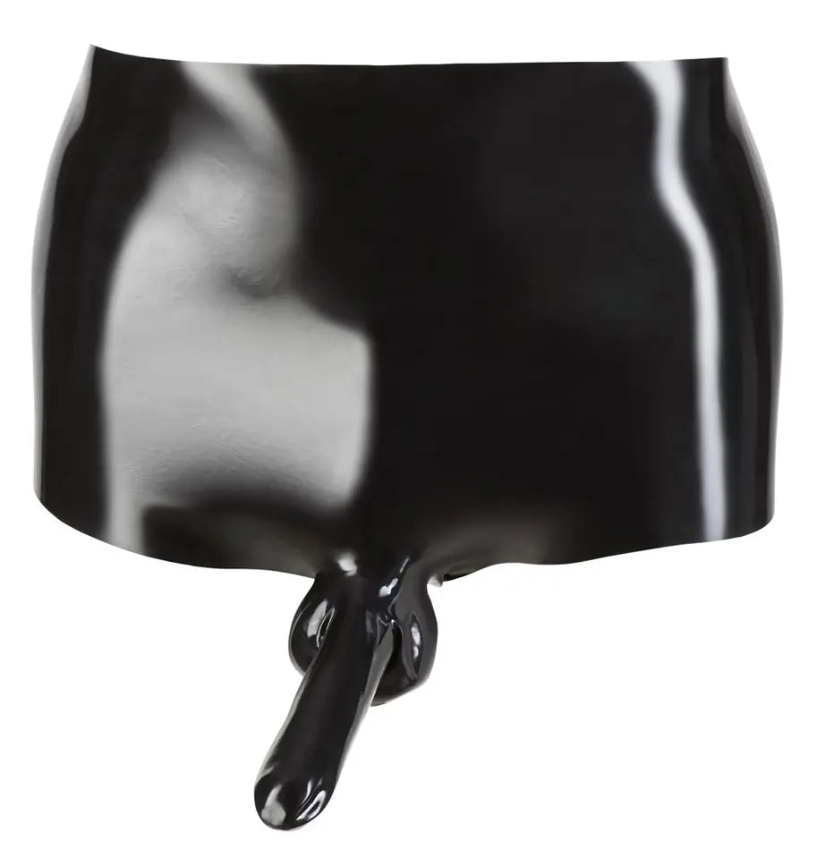Latex Dildo Shorts