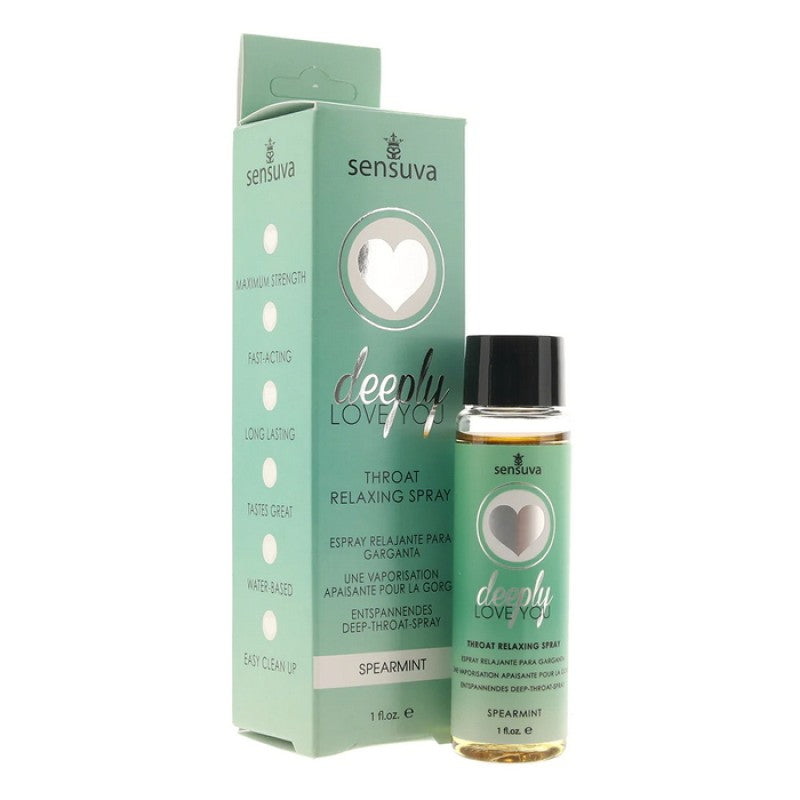 Sensuva Deeply Love You Throat Relaxing Spray -Spearmint