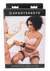 Sportsheets Saffron Thigh & Wrist Cuff Set
