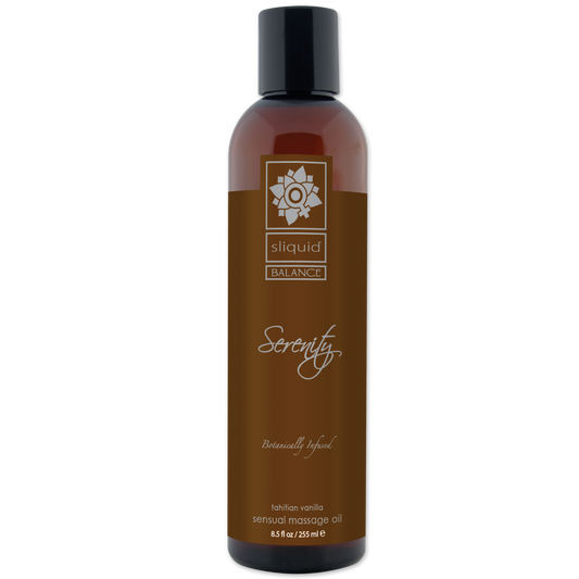 SLIQUID 8.05OZ SERENITY MASSAGE OIL