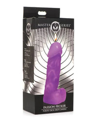 MS "Passion Pecker Dick" Drip Candle -Purple