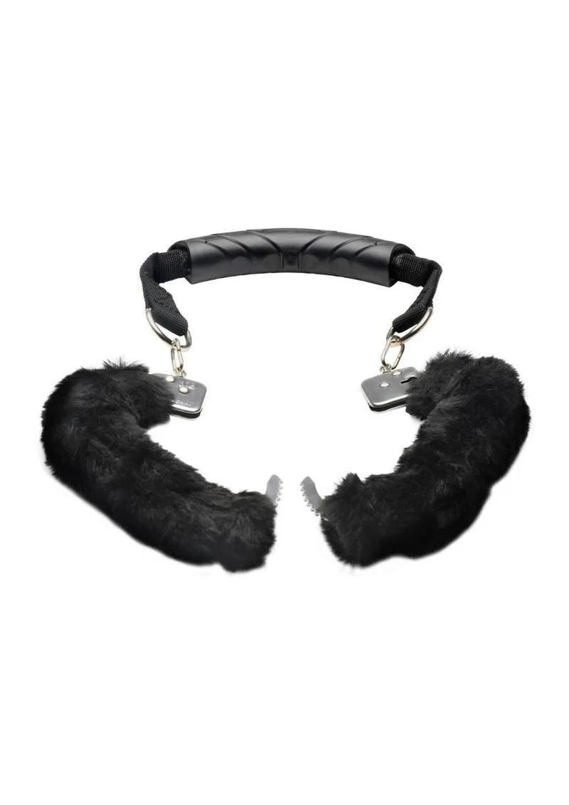 MS 'The Handler' Furry Handcuffs w/ Handle