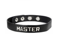 Leather Wordband Collar - Master