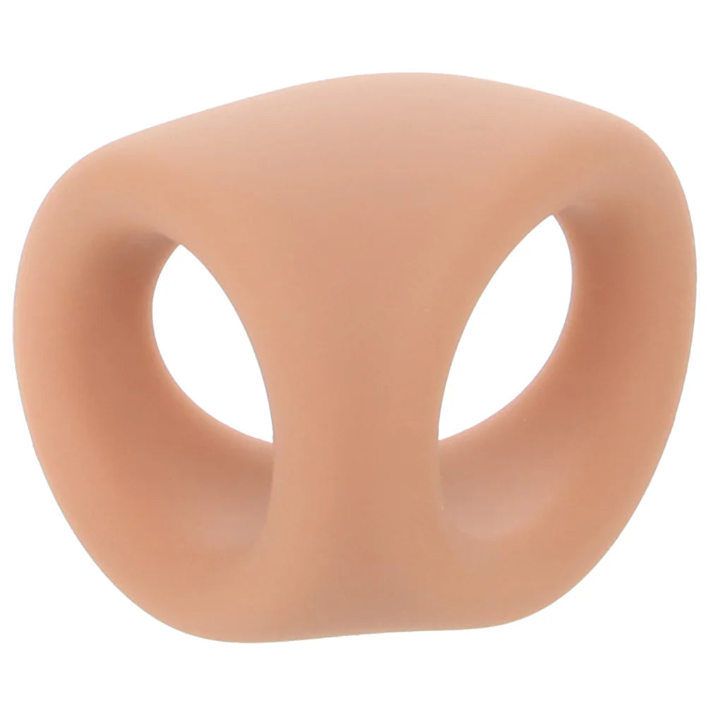 Jock Discreet Silicone 'Light' Cock & Ball Ring