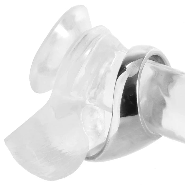 Rouge Stainless Steel 45mm "Teardrop" Cock Ring