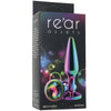 Rear Assets Tapered Multicolour Gem Butt Plug - Medium