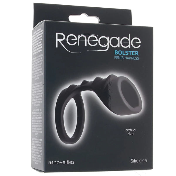 Renegade "Bolster" Penis Harness -Black