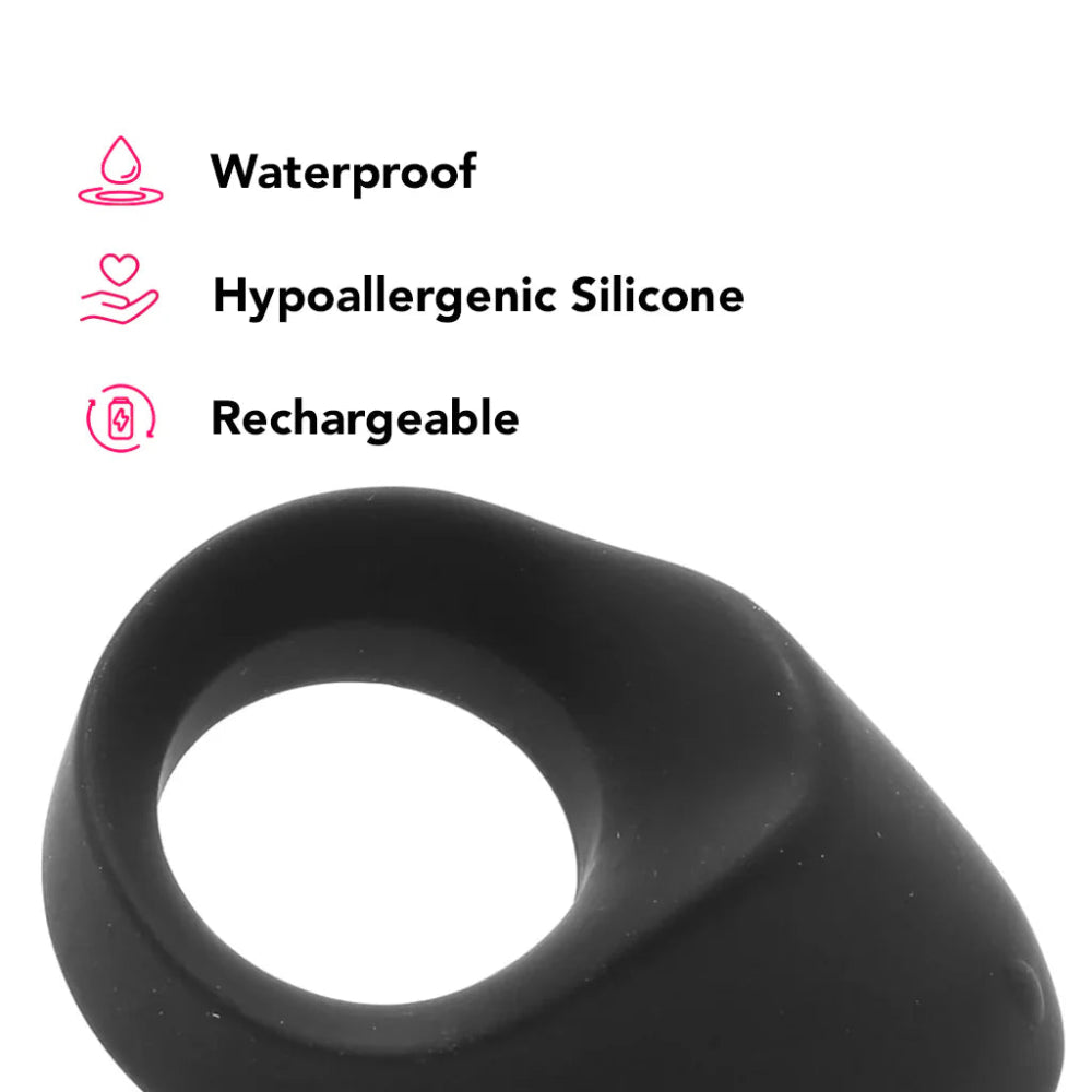 ZT 'Night Rider' Vibrating Cock Ring Vibe
