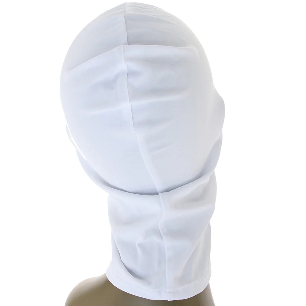 Taboo "Eyes and Mouth" Hood -White