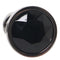 Rear Assets Tapered Gunmetal Gem Butt Plug - Small