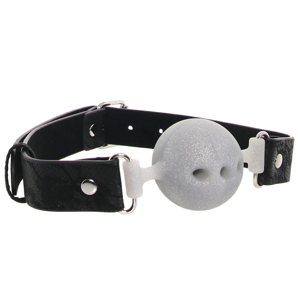 S&M 'Lace' Silicone Breathable Ball Gag
