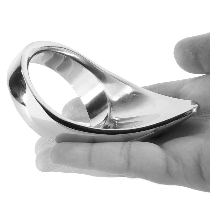 Rouge Stainless Steel 45mm "Teardrop" Cock Ring