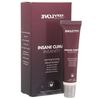 Evolved Insane Climax Insanity Clitoral Stimulant in 0.34oz/10ml