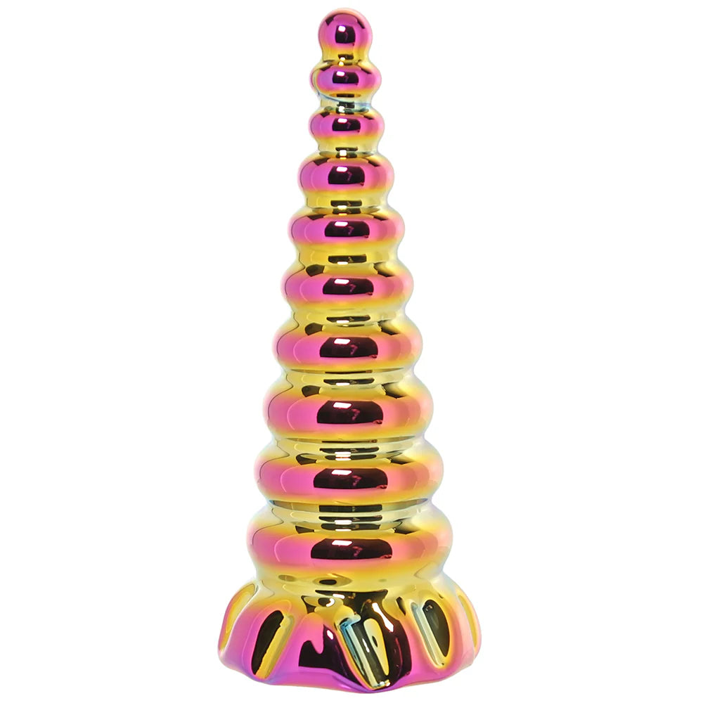 Creature Cocks "Twilight Rainbow" Glass Dildo