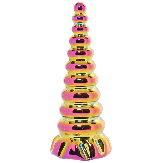Creature Cocks "Twilight Rainbow" Glass Dildo