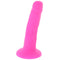 Elite Neo Pink Dual Density Dildo 6" - Pink