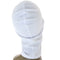 Taboo ''Zippered Mouth'' Hood -White