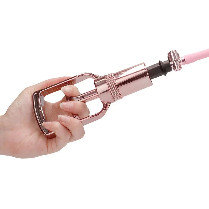 Pumped Clitoral & Nipple Pump Set -Rose Gold