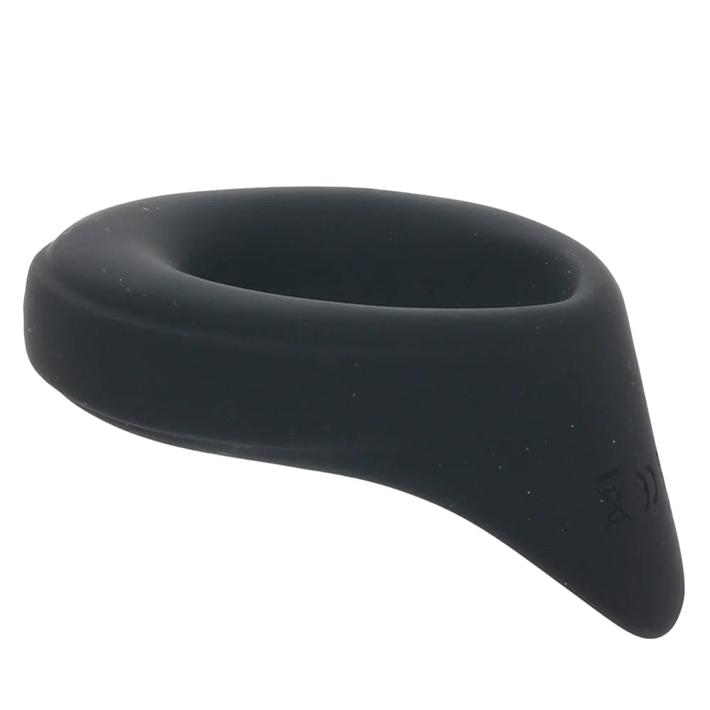 Renegade 'Slider' Vibrating Cock Ring -Black