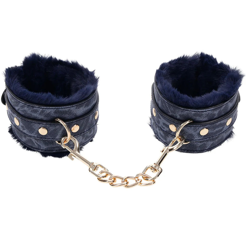 S&M Restraint 'Cougar' Faux Fur Handcuffs