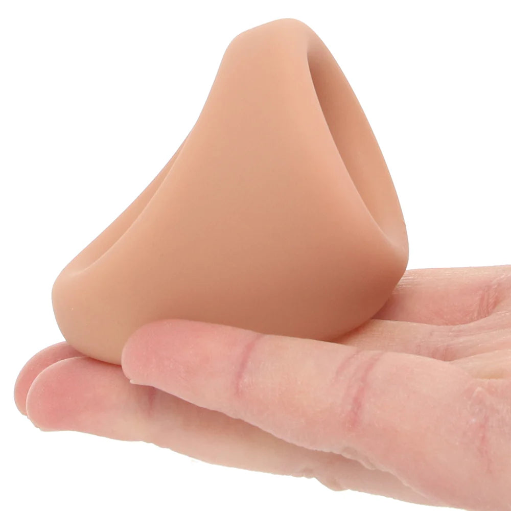 Jock Discreet Silicone 'Light' Cock & Ball Ring