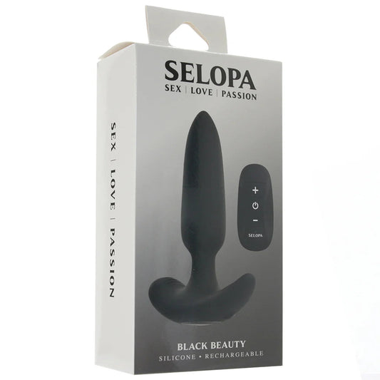 Selopa 'Black Beauty' Anal Vibe