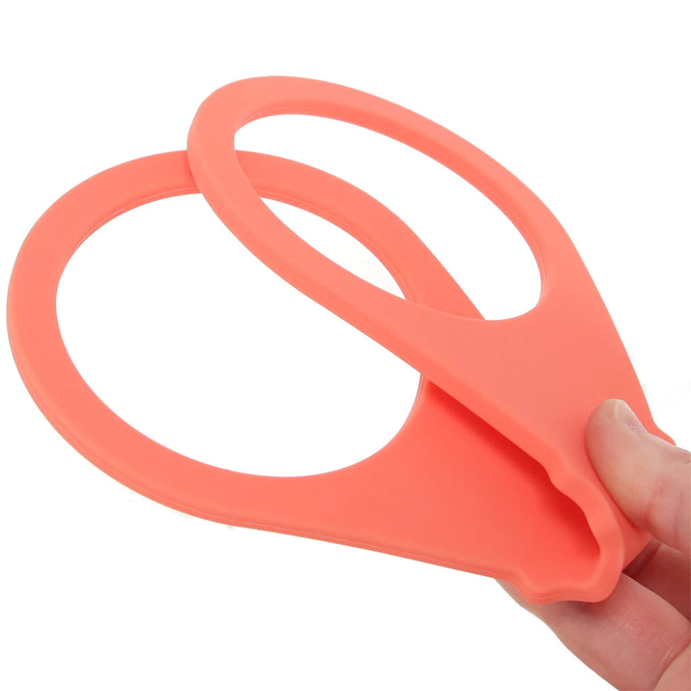 S&M Peaches 'n CreaMe Silicone Cuffs -Large
