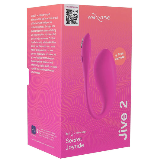 We-Vibe "Jive 2" Wearable G-Spot Vibe -Electric Pink