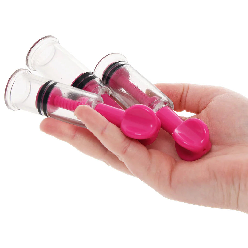 Size Matters MAXtwist Clit And Nipple Set - 3pc