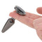 Rear Assets Tapered Gunmetal Gem Butt Plug - Small