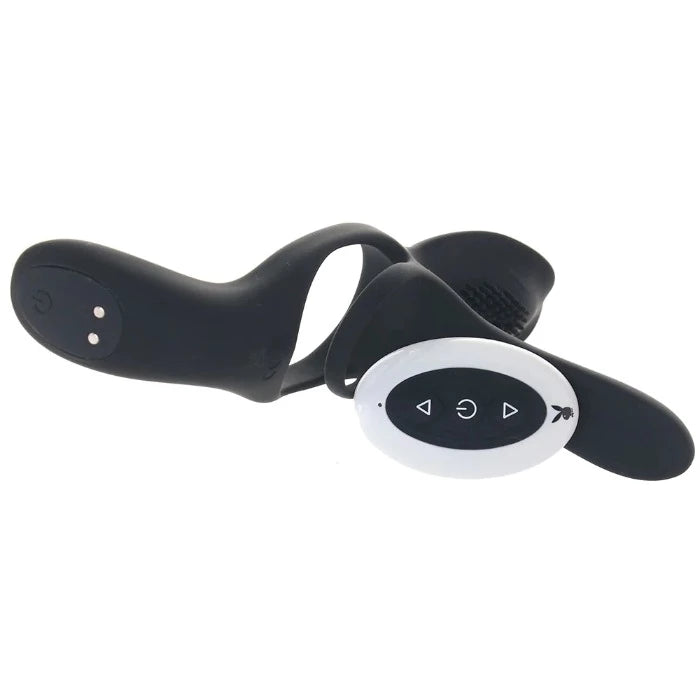 Playboy "The 3 Way" Vibrating Cock Ring