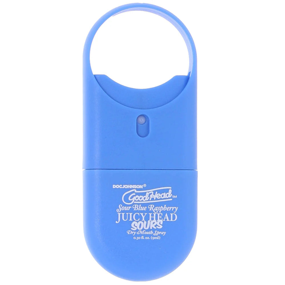Juicy Head Sours Spray To-Go in Blue Raspberry