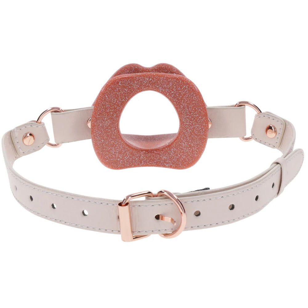 S&M Peaches 'n CreaMe Silicone Lips Gag