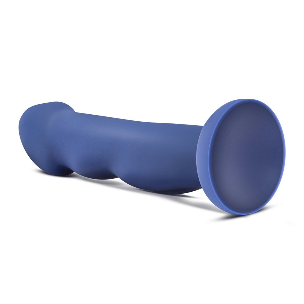 Avant D12 Suko Silicone Dual Density Dildo 8" - Indigo