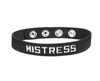 Leather Wordband Collar - Mistress