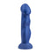 Avant D12 Suko Silicone Dual Density Dildo 8" - Indigo