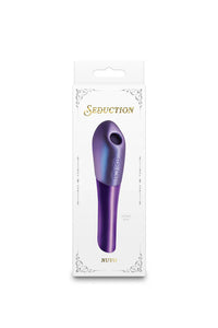 Seduction "Nuvo" Air Pulse Clit Sucker -Metallic Purple