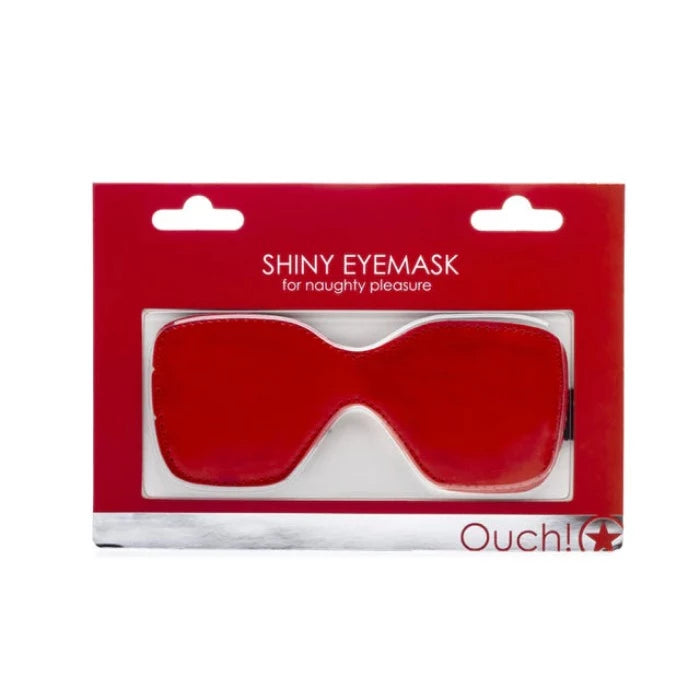 Ouch! "Shiny" Eye Mask -Red