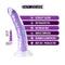 Neo Elite 'Glow In The Dark' 7.5 inch Dildo -Purple