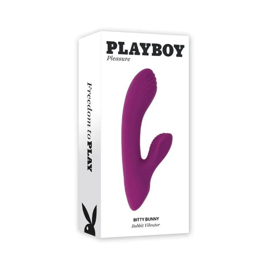 Playboy 'Bitty Bunny' Rabbit Vibrator -Purple
