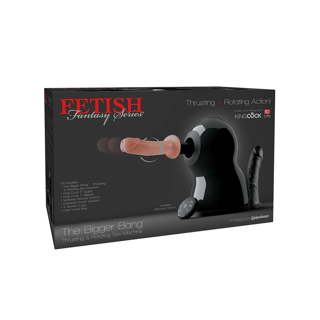 Fetish Fantasy 'The Bigger Bang' Thrusting & Rotating Sex Machine
