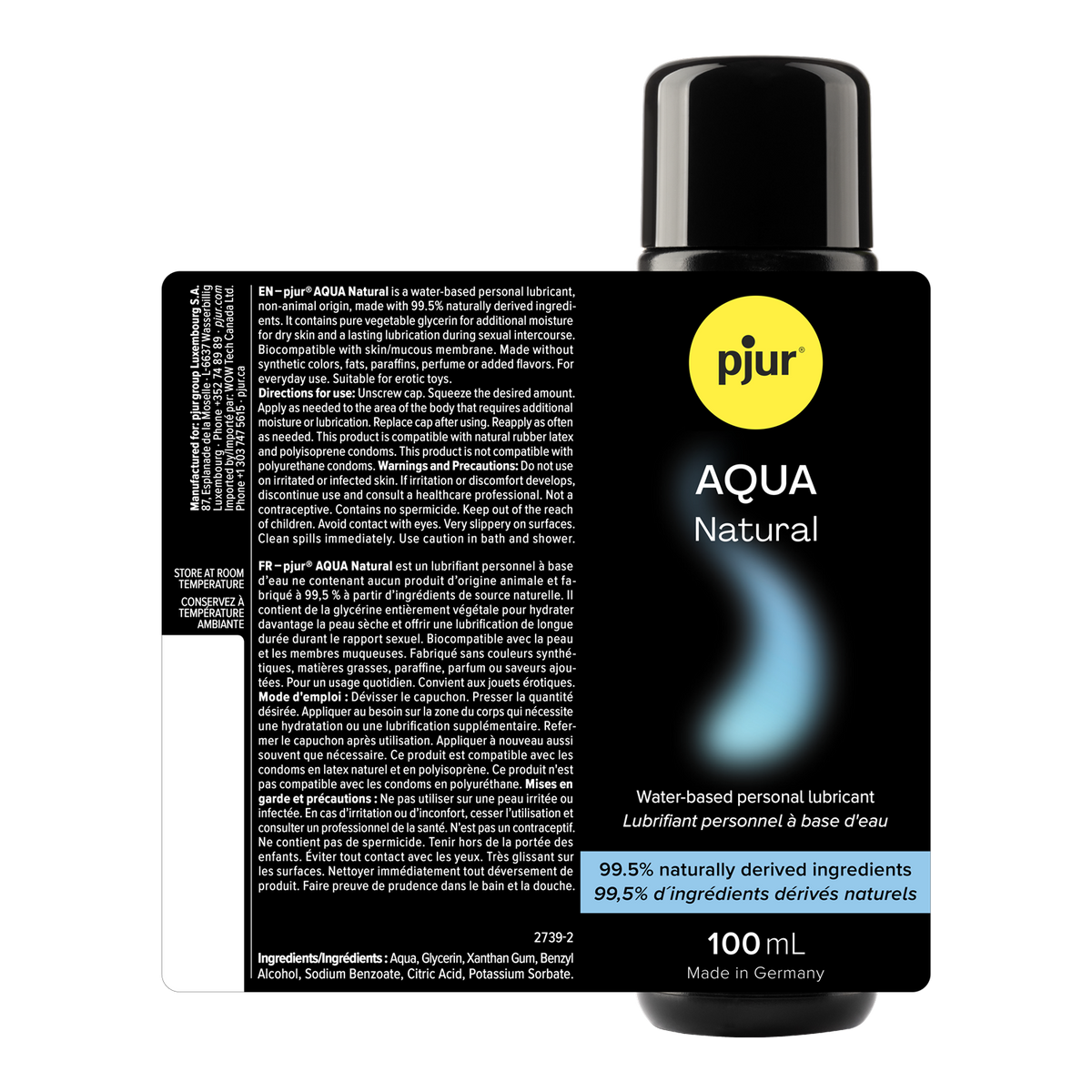 Pjur AQUA Natural Lube - 100ML
