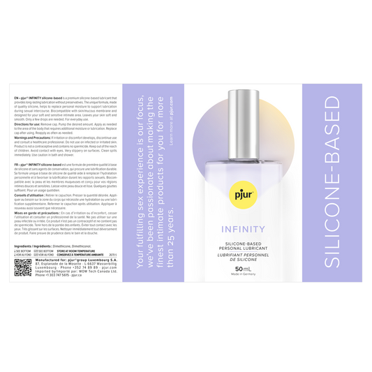 Pjur INFINITY Silicone Lube - 50mL