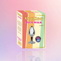 Voodoo "Plug Walk" Anal Gem Plug -Large