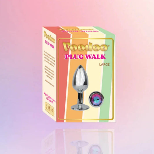 Voodoo "Plug Walk" Anal Gem Plug -Large