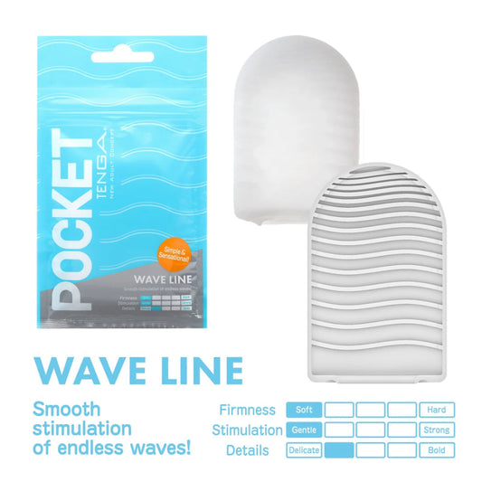 Tenga Wave Line Pocket Stroker
