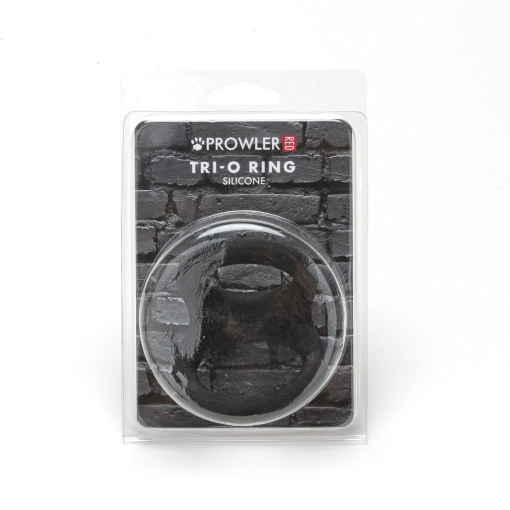 Prowler Red Tri O-Ring Silicone Cock Ring