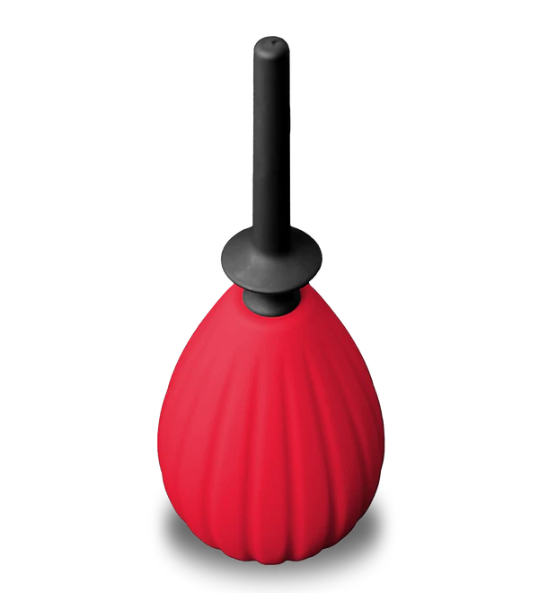 Aneros ''Prelude'' Enema Bulb Kit -Red