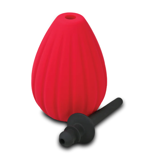 Aneros ''Prelude'' Enema Bulb Kit -Red